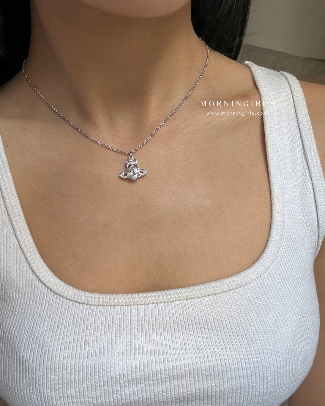 Vivienne Westwood Ariella Necklace 閃石愛心項鏈