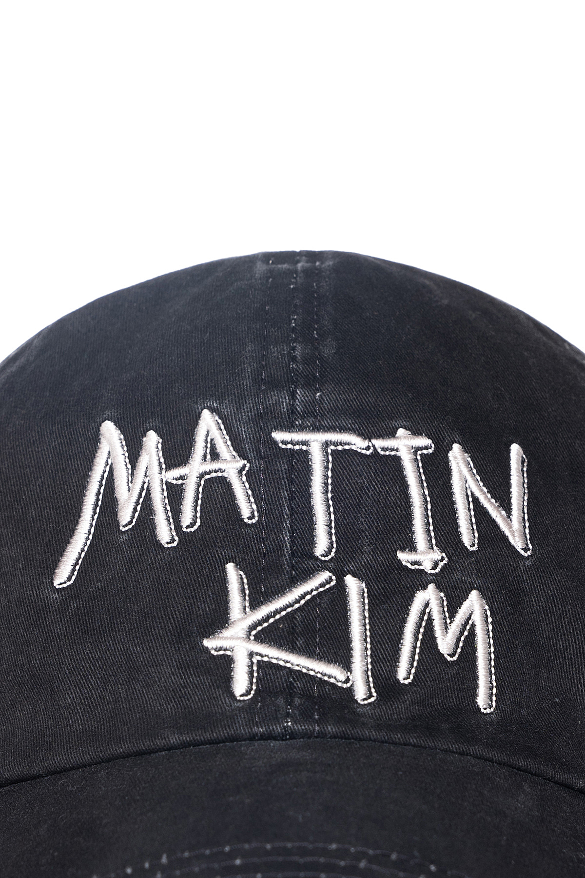 韓國選物🇰🇷Matin Kim Vintage Washed Graffiti Ball Cap 復古水洗塗鴉棒球帽［個性刺繡水洗 質感街頭風］