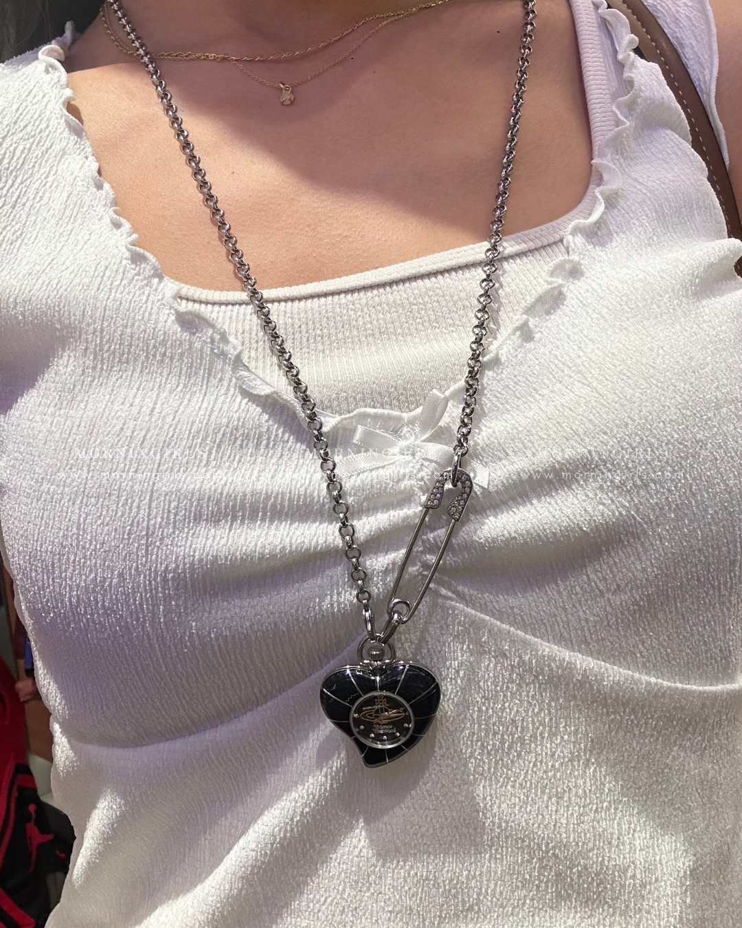 Vivienne Westwood Heart Watch Necklace [2025最新限定款隨時斷貨!]