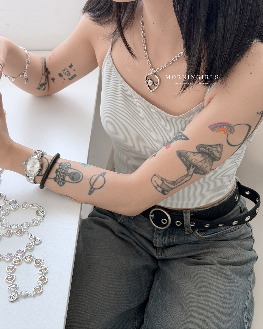 Otro Accesorio 西班牙手工飾物 - Love Heart Necklace [NEW ITEM!]