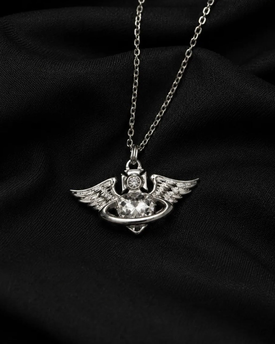 Vivienne Westwood Galena Necklace 純美天使翼925純銀 [最新上架 超夢幻!]