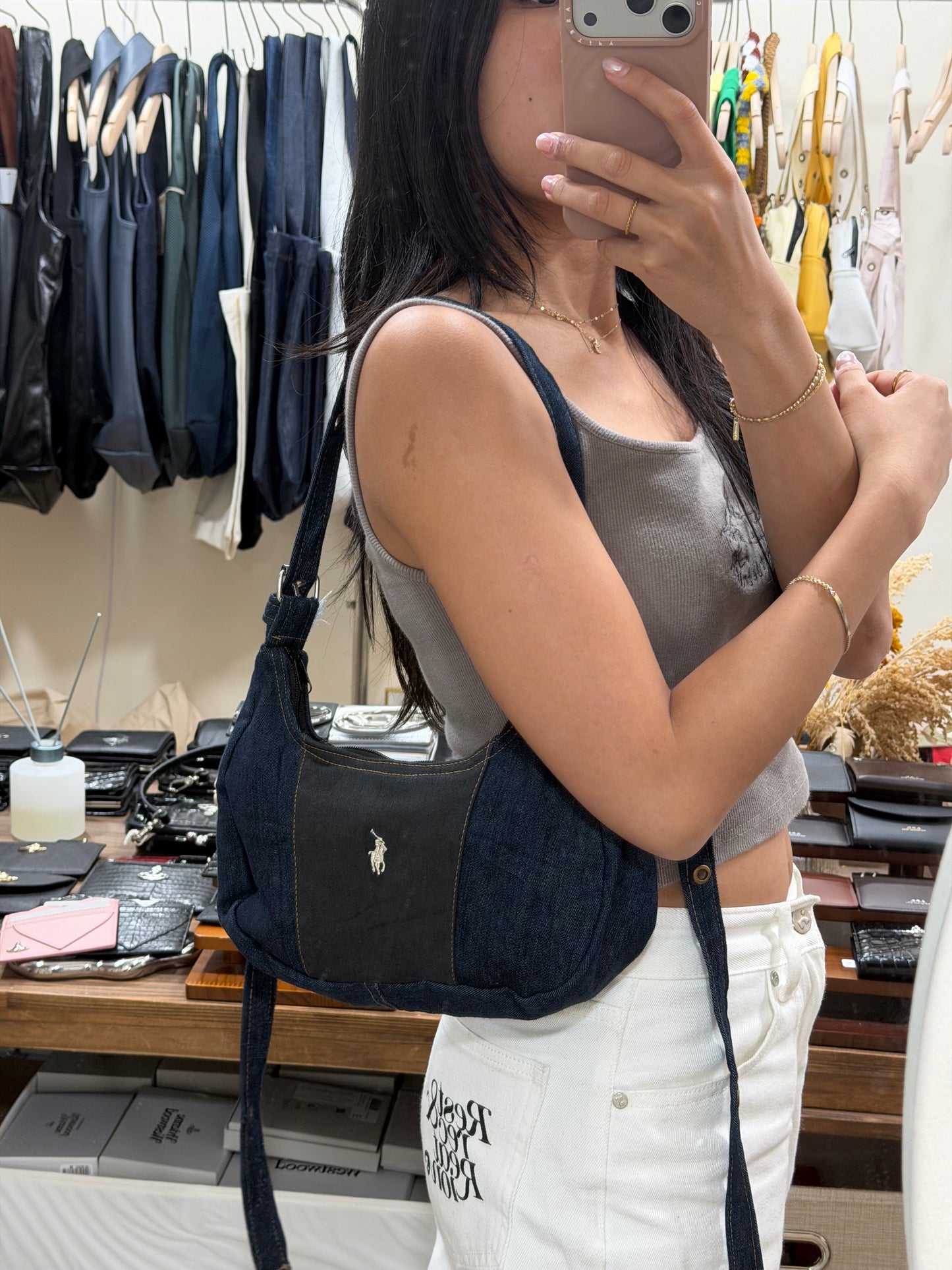 Thailand Remade Vintage Shoulder Bag [Only 1 of each style available! Free shipping to Hong Kong for orders of 2 or more!]