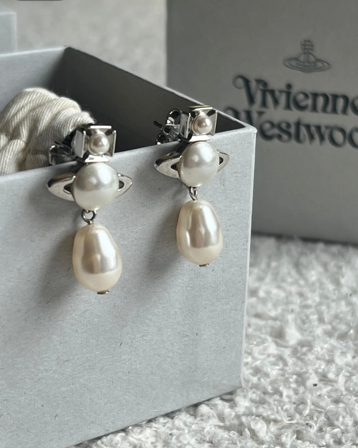 Vivienne Westwood Inass Earrings 可拆卸兩戴珍珠耳環!  [最新上架! 限時優惠中!]