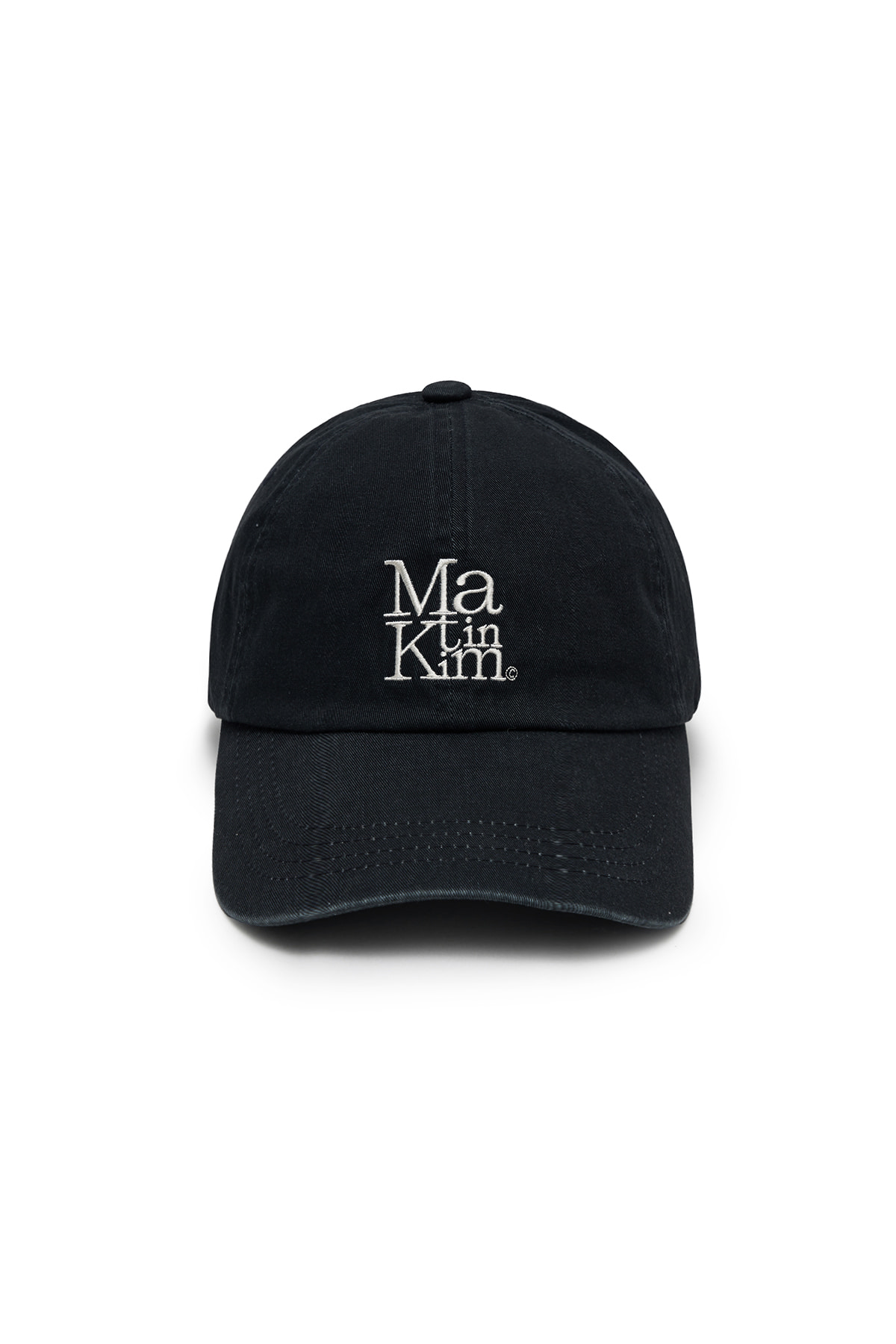 韓國選物🇰🇷Matin Kim Matin Block Logo Ball Cap 刺繡方塊Logo棒球帽［質感刺繡 修飾臉型百搭帽！］