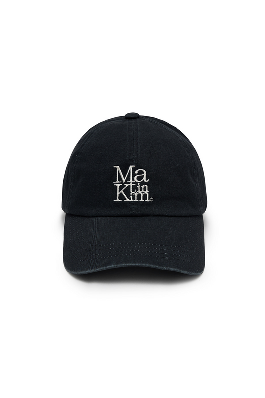 韓國選物🇰🇷Matin Kim Matin Block Logo Ball Cap 刺繡方塊Logo棒球帽［質感刺繡 修飾臉型百搭帽！］