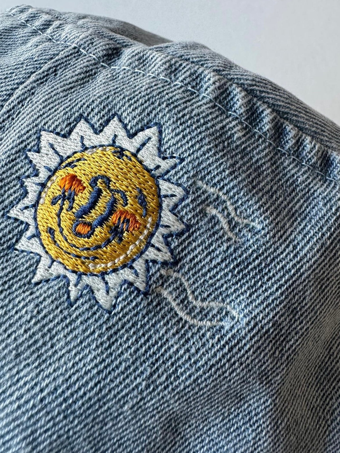 Hamblepie 泰國自家品牌 - Sunflower Denim Hat