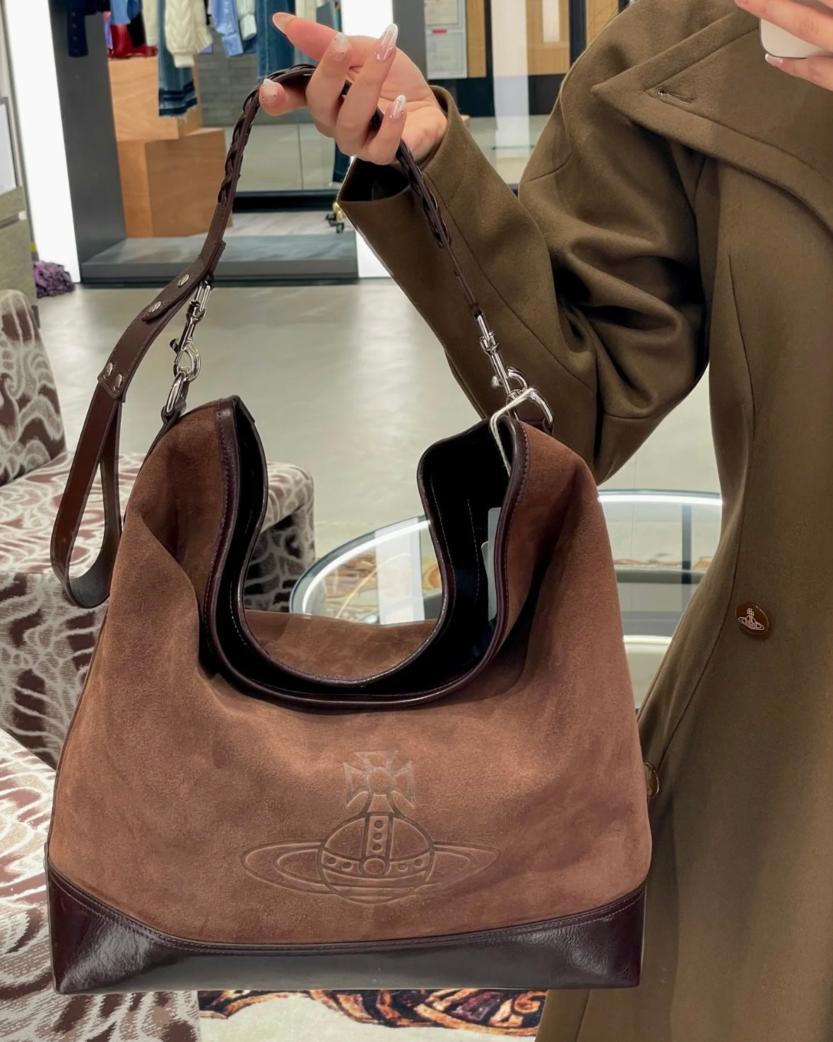 Vivienne Westwood Nancy Hobo Bag, a must-have for Fall/Winter