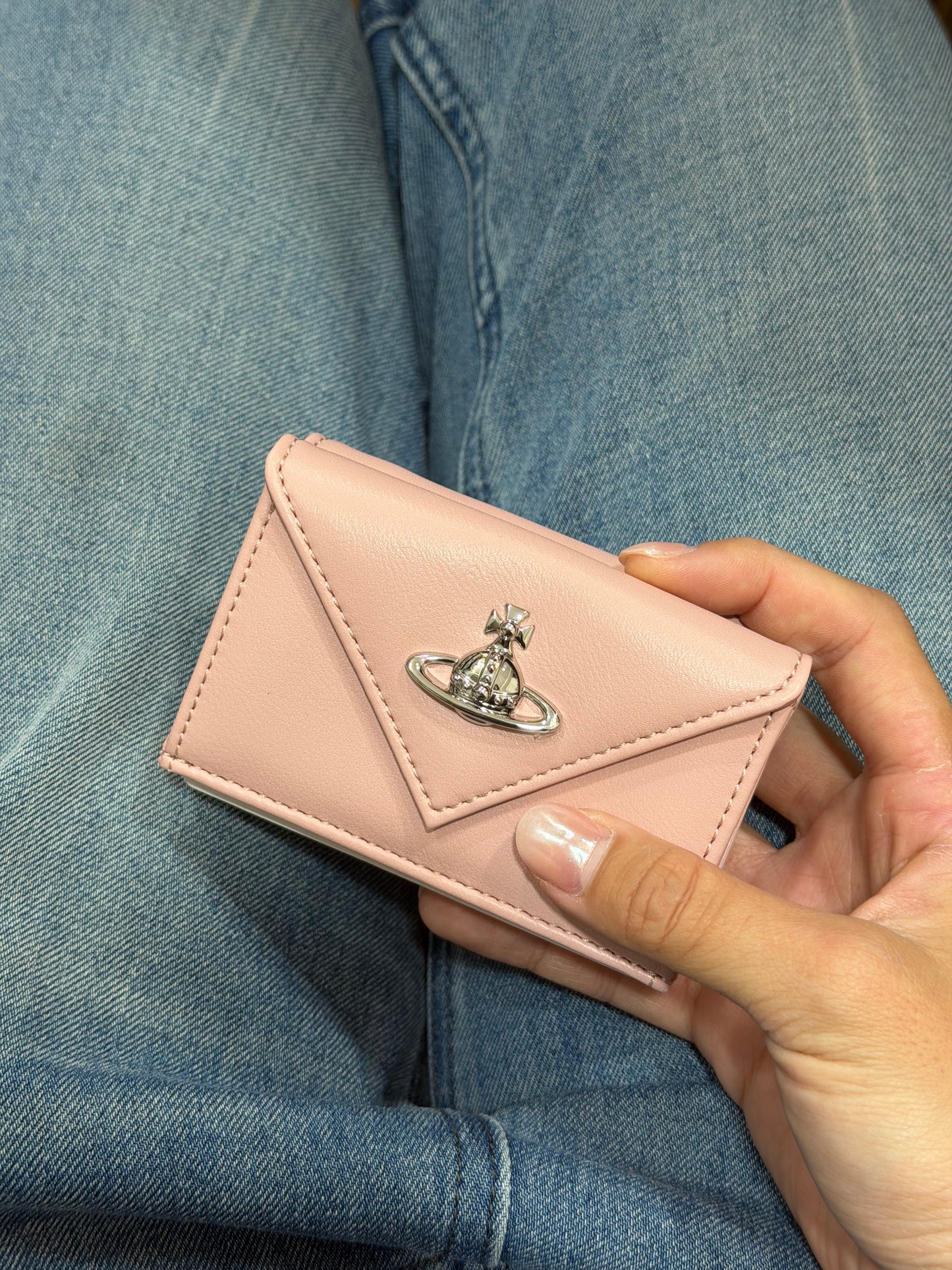 Vivienne Westwood Envelope Mini Wallet 掌心小銀包 [最新黑銀十字紋&鱷魚皮上架 小尺寸銀包推介!]