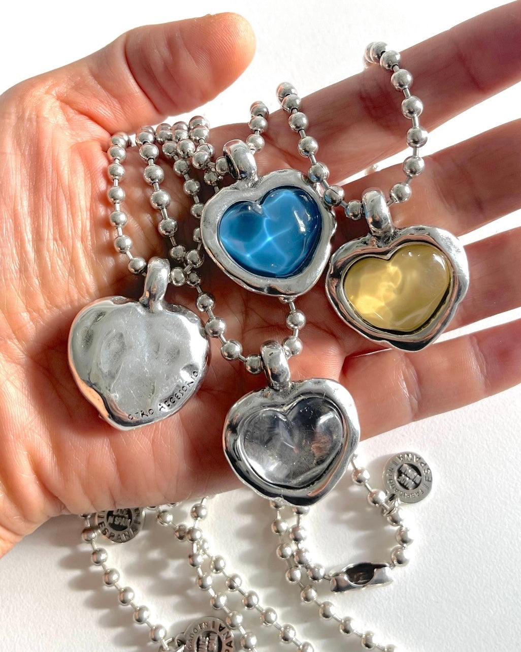 Otro Accesorio 西班牙手工飾物 - Galaxy Heart Necklace [NEW ITEM! 寶石頸鏈]