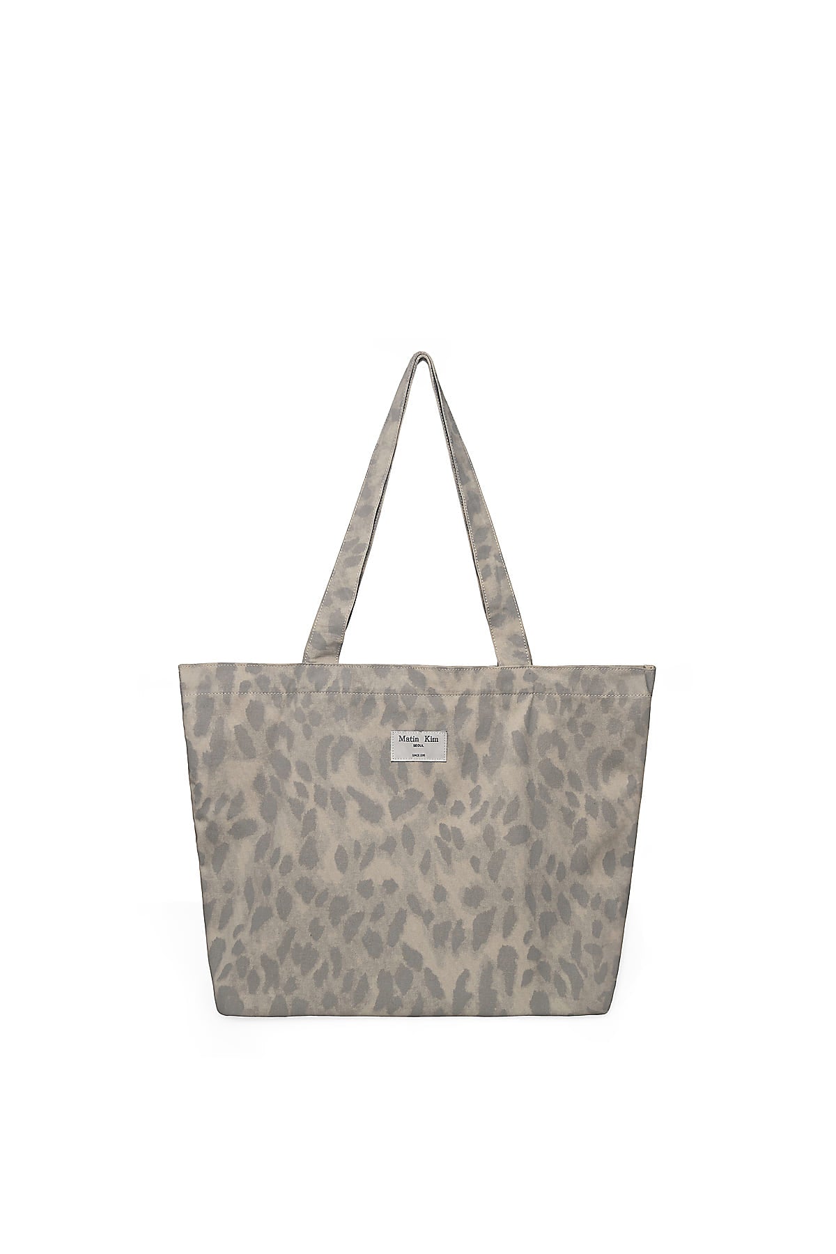 最新韓國選物🇰🇷 Matin Kim Matin Washed Pattern Ecobag 水洗迷彩布袋￼［復古水洗 豹紋迷彩隨性！］