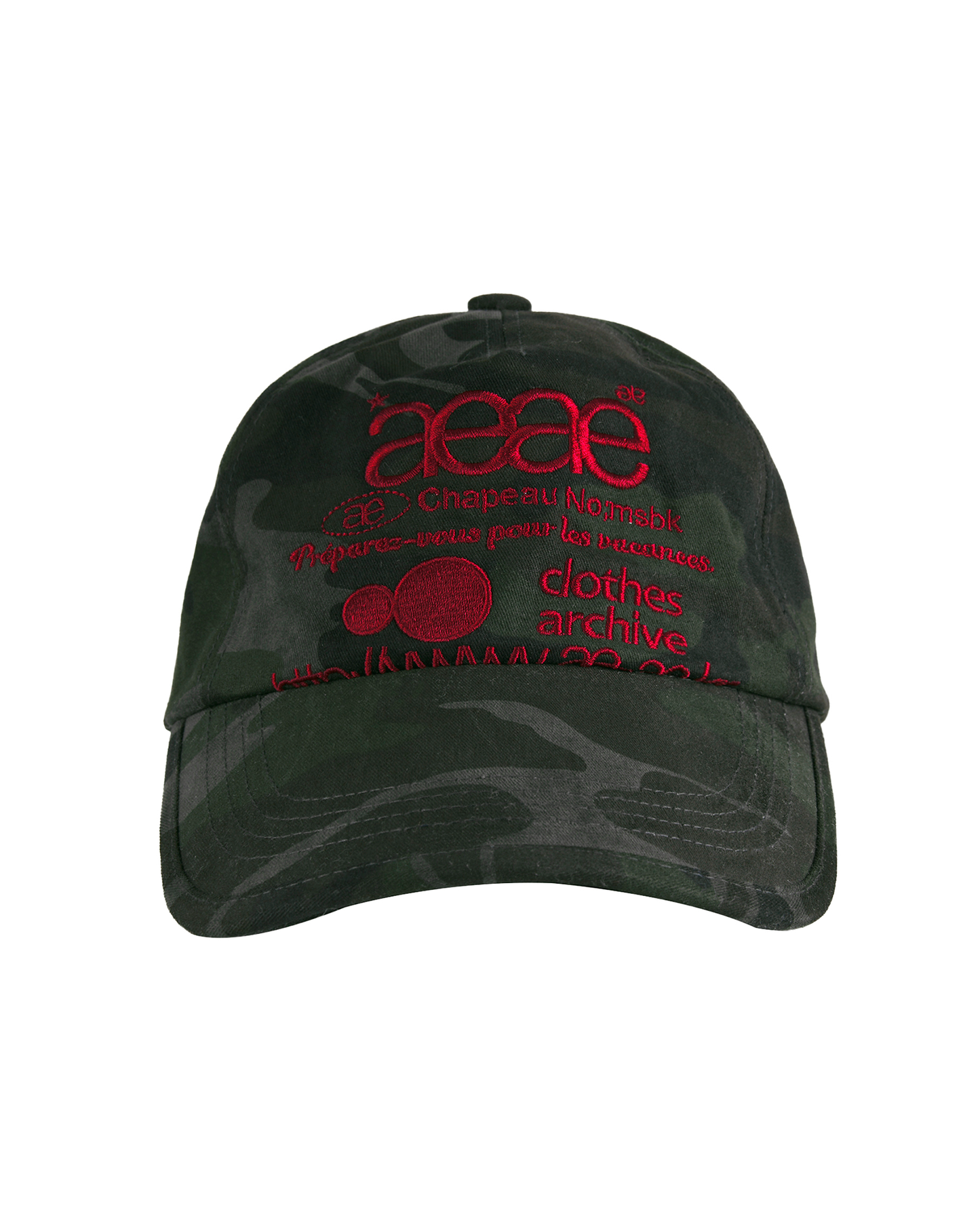 Aeae Web Logo Camo 5 Pannel Cap 最新韓國選物🇰🇷迷彩棒球帽［Made in Korea🇰🇷極推薦必入手 超型格機能風］