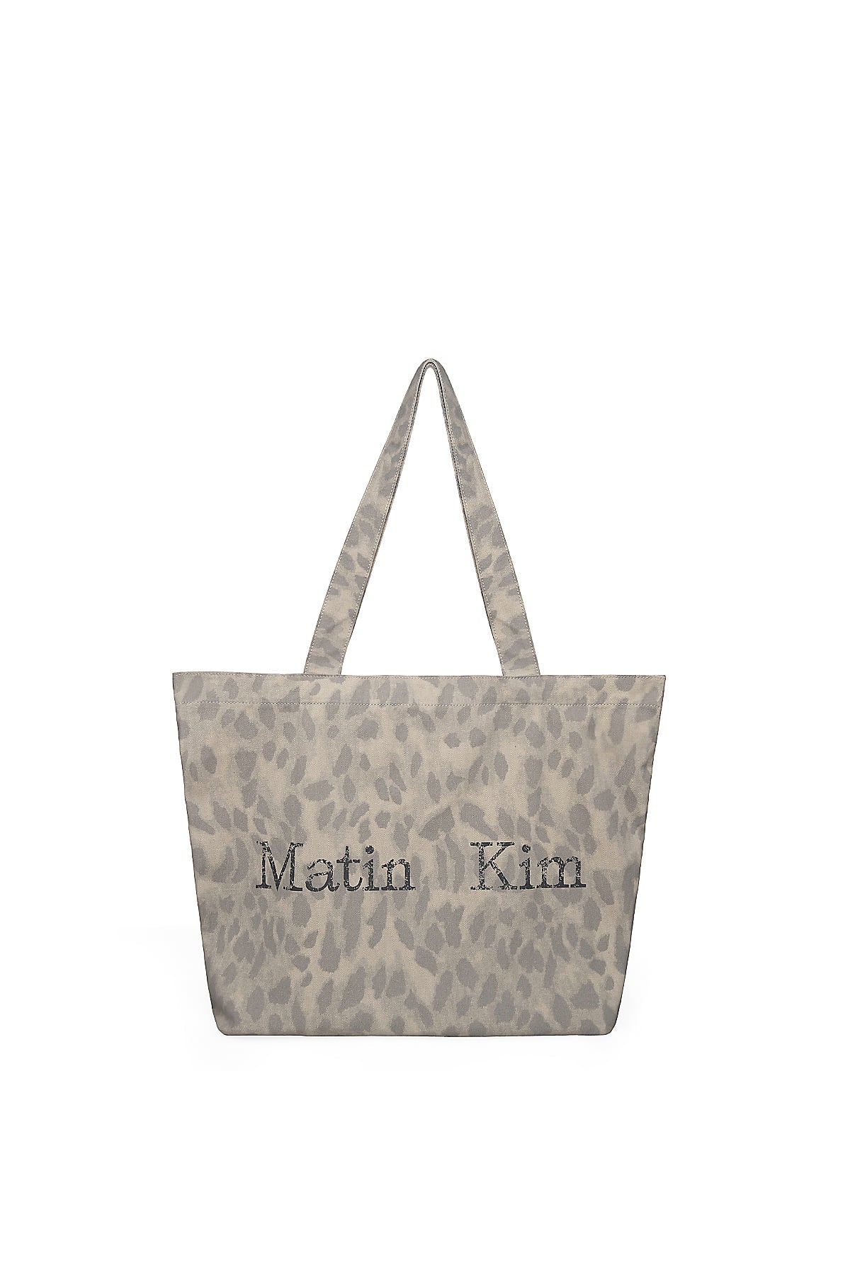 最新韓國選物🇰🇷 Matin Kim Matin Washed Pattern Ecobag 水洗迷彩布袋￼［復古水洗 豹紋迷彩隨性！］