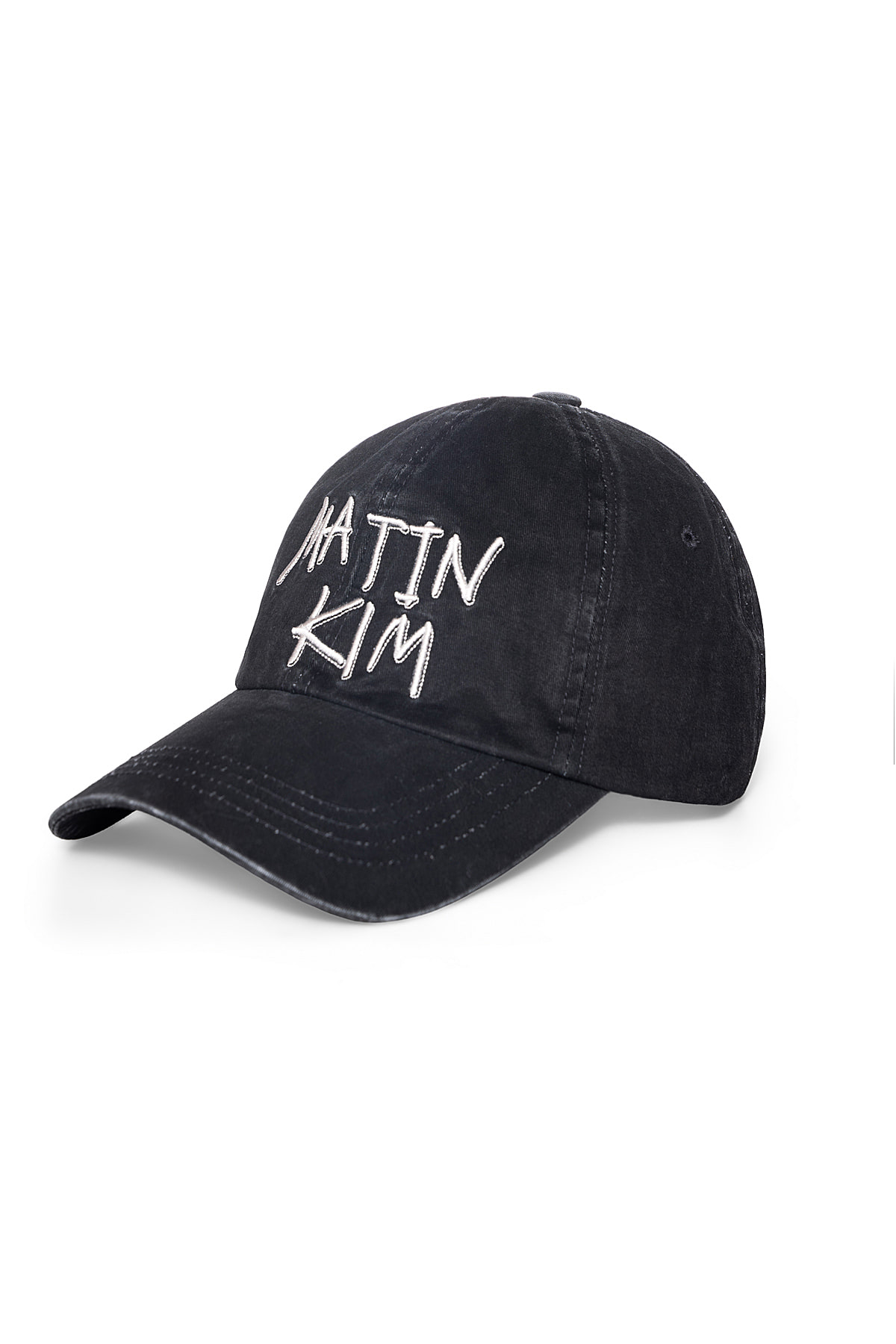 韓國選物🇰🇷Matin Kim Vintage Washed Graffiti Ball Cap 復古水洗塗鴉棒球帽［個性刺繡水洗 質感街頭風］