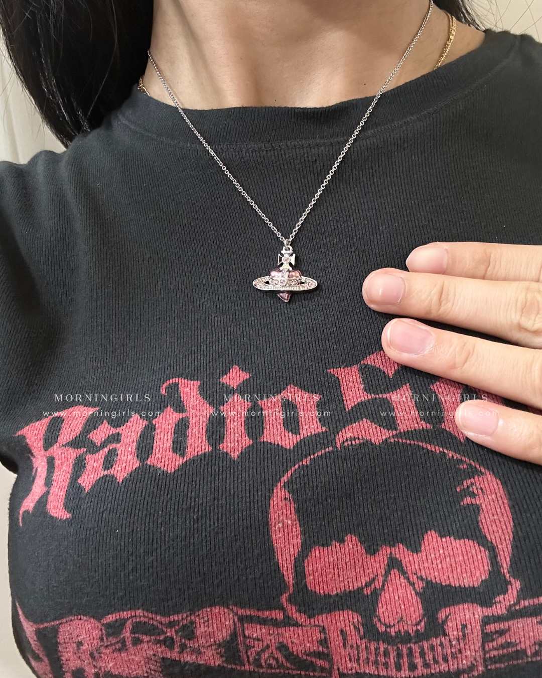Vivienne Westwood Diamante Heart Necklace [2025 Limited Edition Vivienne Westwood Diamante Heart Necklace [2025 Limited Edition