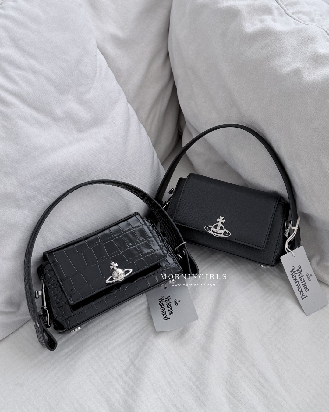 Vivienne Westwood Hazel Handbag 黑色十字紋 [SMALL限量現貨大折扣中! 防刮花堅挺]