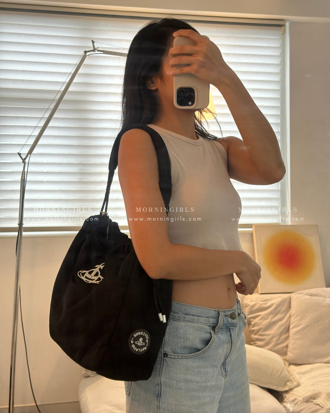 Vivienne Westwood Hilary Bucket Bag 專櫃限定索索尼龍 [極難補貨! 大容量尼龍水桶袋 最後各3個現貨 完售需等半年再有補貨!]