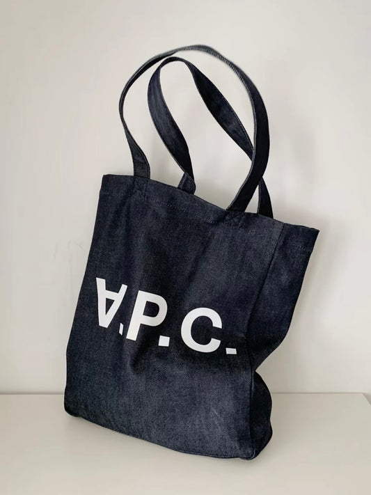 A.P.C. 經典牛仔 Denim Tote Bag