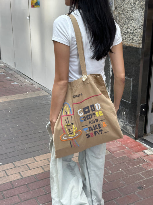 Hamblepie 泰國自家品牌 - Good Coffee Tote Bag ［新品優惠進行中!］