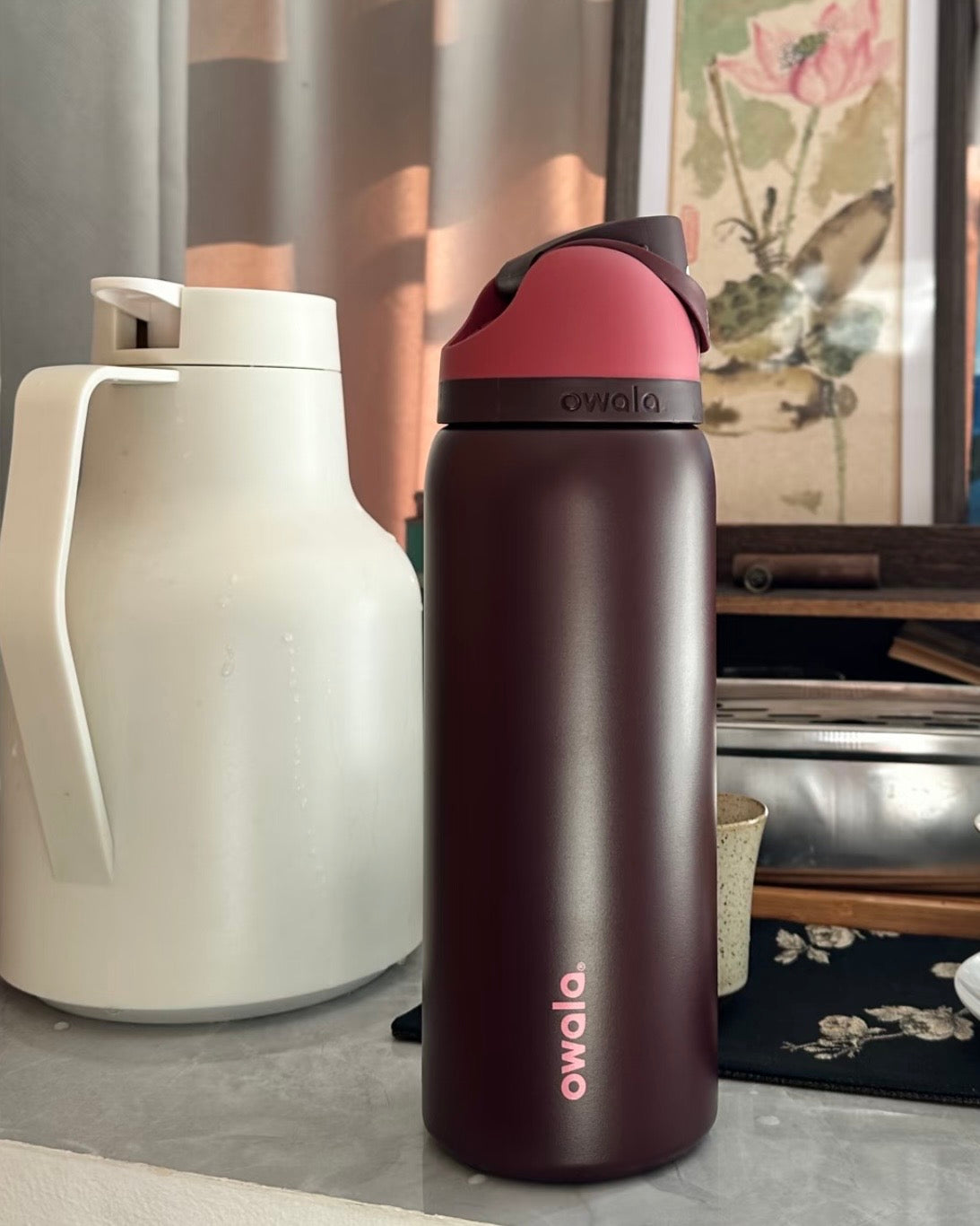 Owala FreeSip Sway 隔熱不鏽鋼吸管水瓶 [Blackpink Rose同款水瓶]