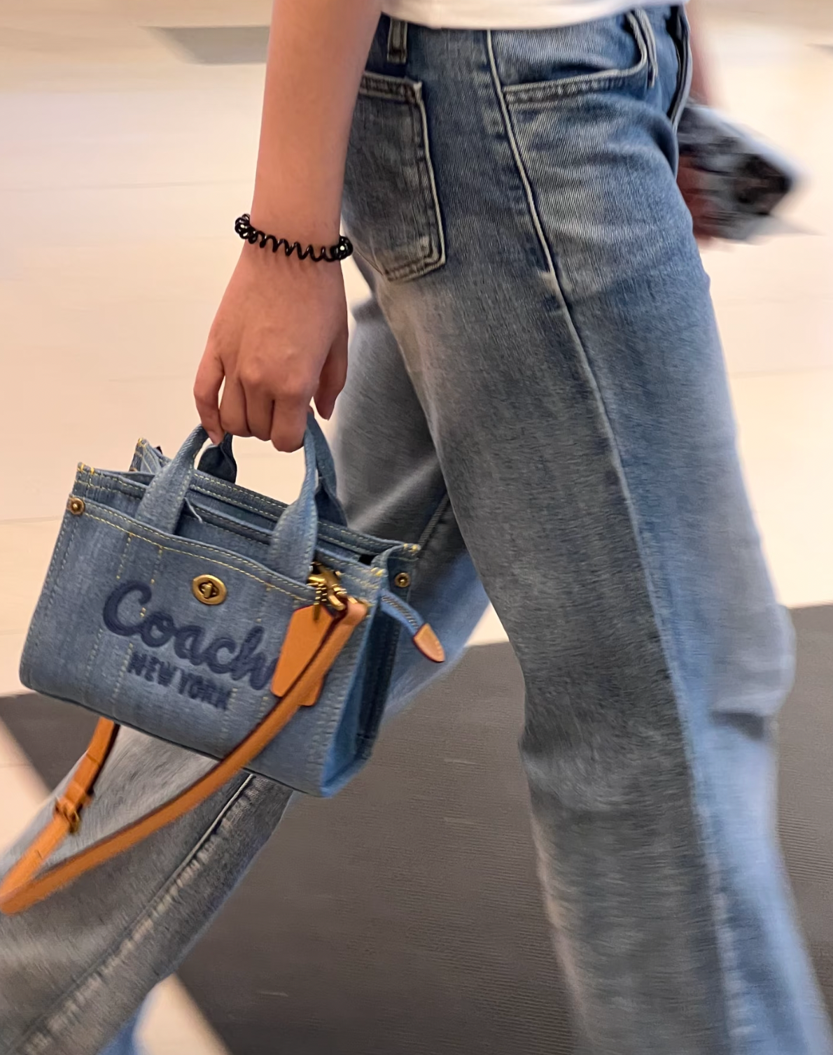 Coach Cargo 可愛牛仔Tote Bag［大容量夏日鬆弛感］