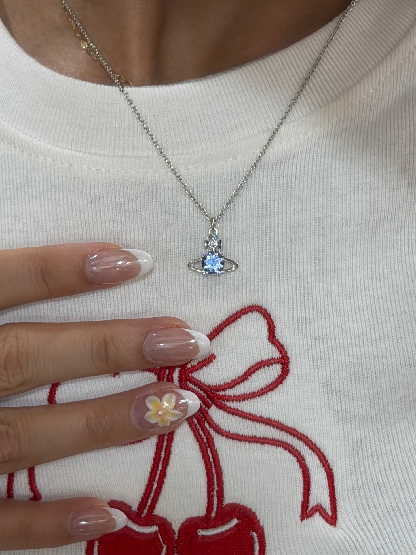 Vivienne Westwood Reina Necklace 2026最新限定薰衣草紫色 💜[低調精緻小閃鑽]