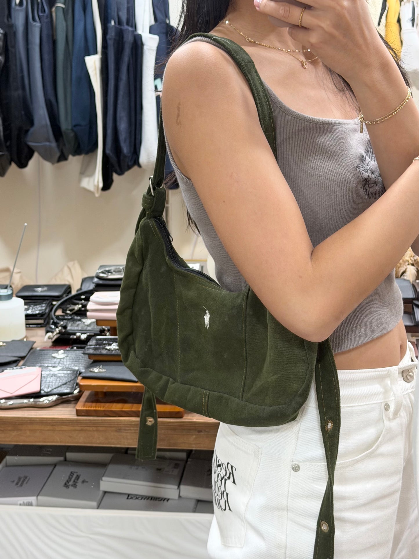 Thailand Remade Vintage Shoulder Bag [Only 1 of each style available! Free shipping to Hong Kong for orders of 2 or more!]
