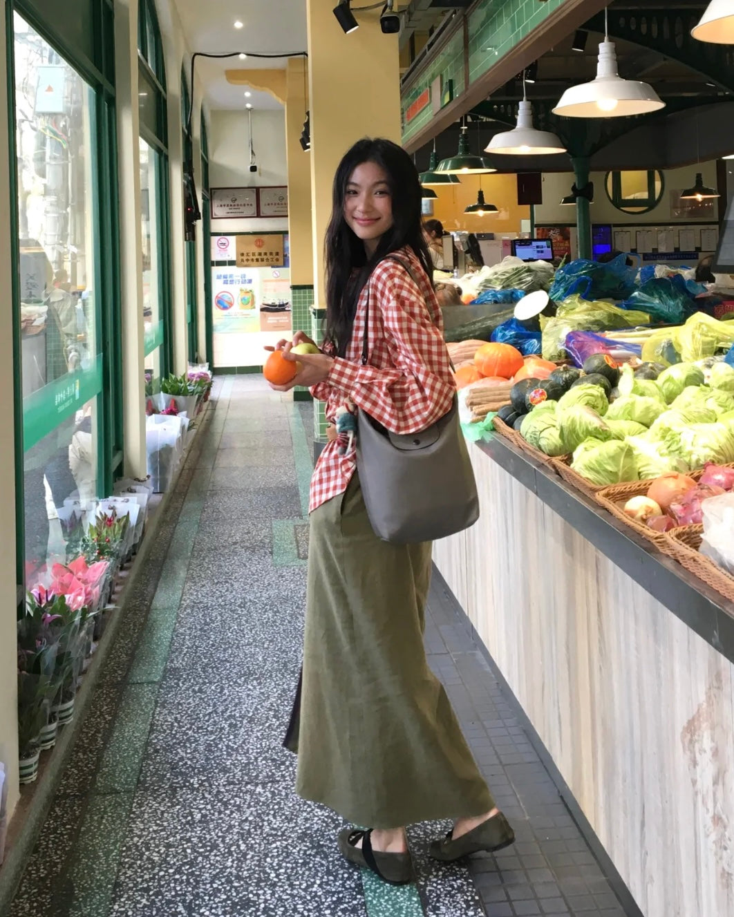 LONGCHAMP Le Pliage Xtra M Hobo Bag 真皮系列［新款直身系列!］