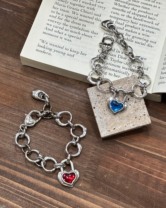 Otro Accesorio 西班牙手工飾物 - Heart Lock Bracelet [NEW ITEM!]