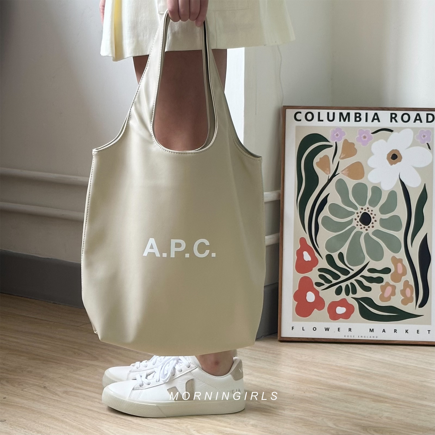 A.P.C. 2024 Seasonal Colour CREAM 奶油［超罕有Ninon Tote Bag RESTOCK兼有折扣!］