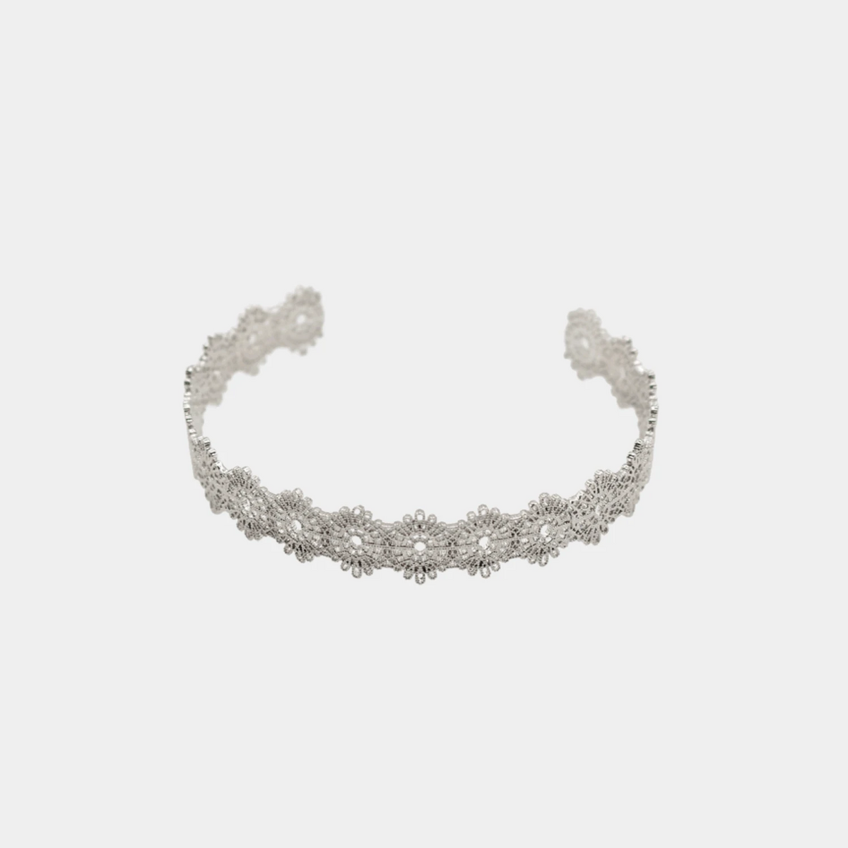 韓國選物🇰🇷 Grumpy Stuff Lace Flower Cuff Bangle