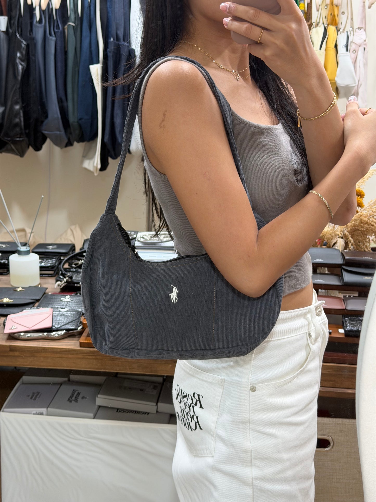 Thailand Remade Vintage Shoulder Bag [Only 1 of each style available! Free shipping to Hong Kong for orders of 2 or more!]