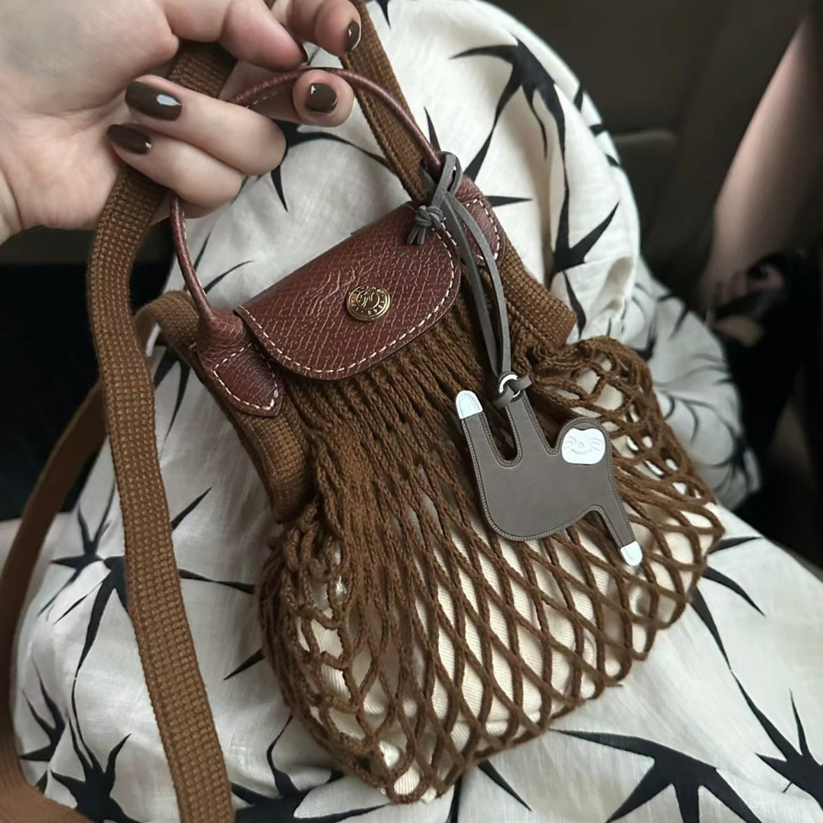 LONGCHAMP Le Pliage Filet [MINI] 漁網編織袋