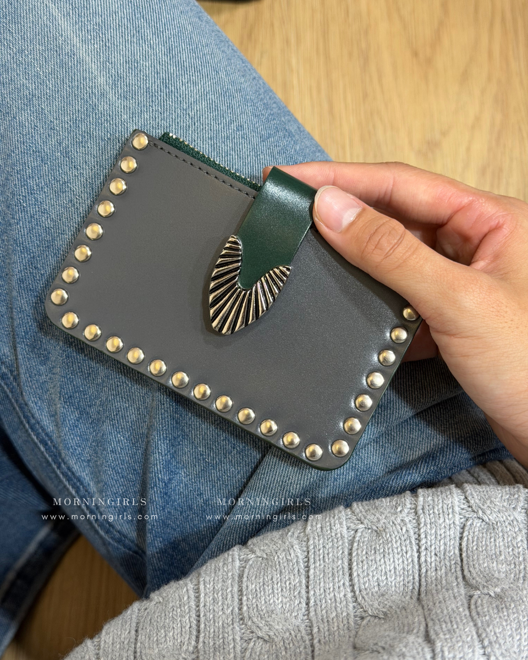Toga Too Leather Wallet Studs SMALL [Restocked! In Stock Toga Too Leather Wallet Studs SMALL [Restocked! In Stock