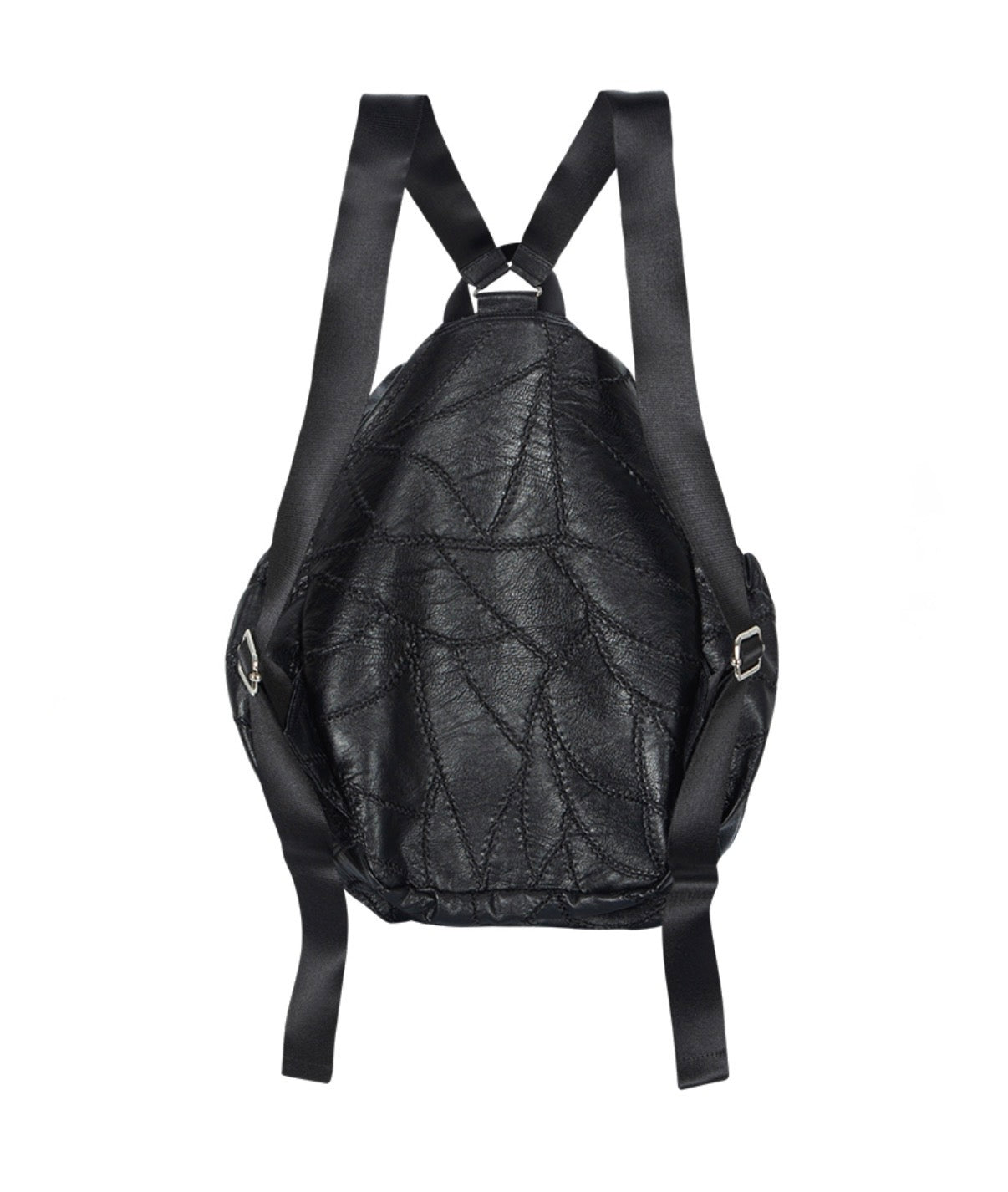Ason Benet Backpack 最新韓國選物🇰🇷菱形格裂紋皮背包［超有質感經典背囊］