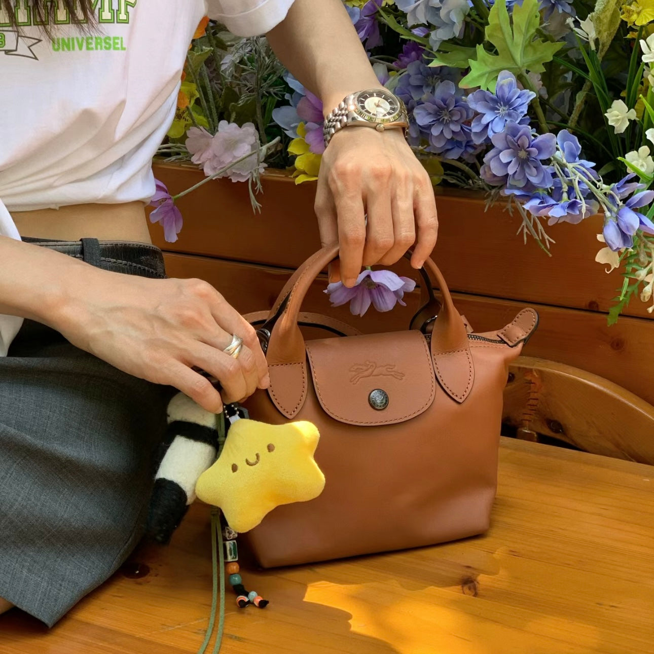 LONGCHAMP Le Pliage Xtra XS Handbag 真皮系列 [連長肩帶!]