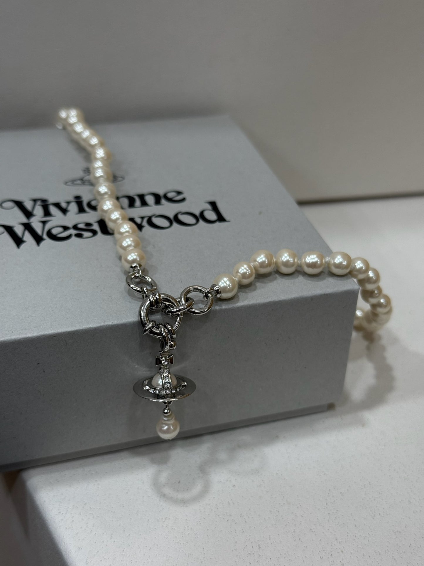 Vivienne Westwood Aleksa Pearl Choker 巴洛克水滴珍珠 [最新上架! 超級美! 超限量優惠現貨!]