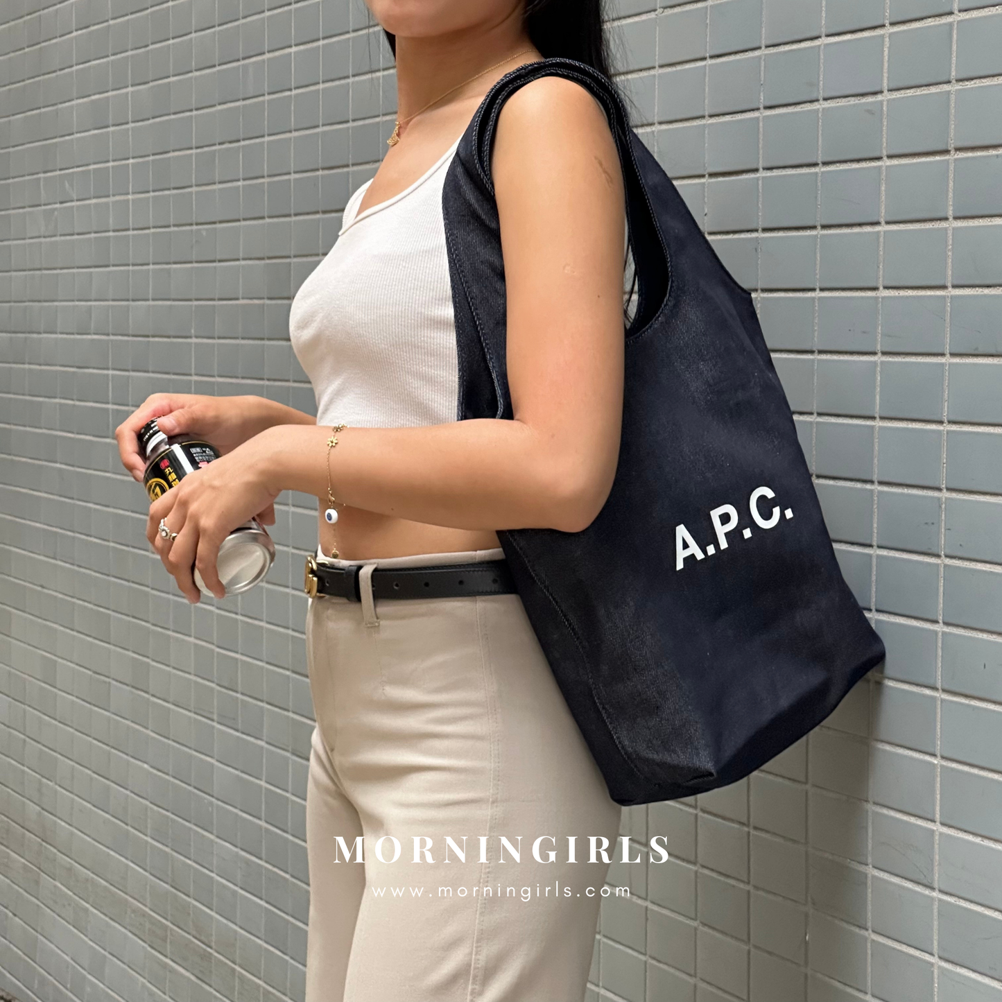 A.P.C. Ninon Tote Bag [SS24最新重磅牛仔布!]