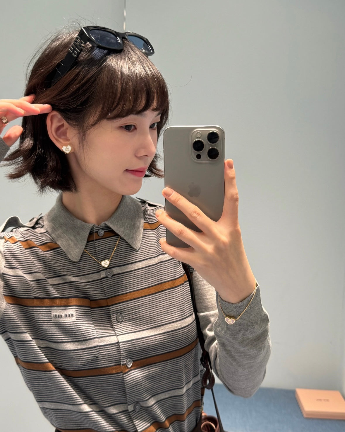 Miu Miu Metal 愛心系列 [超難買!限定藍色粉紅色]