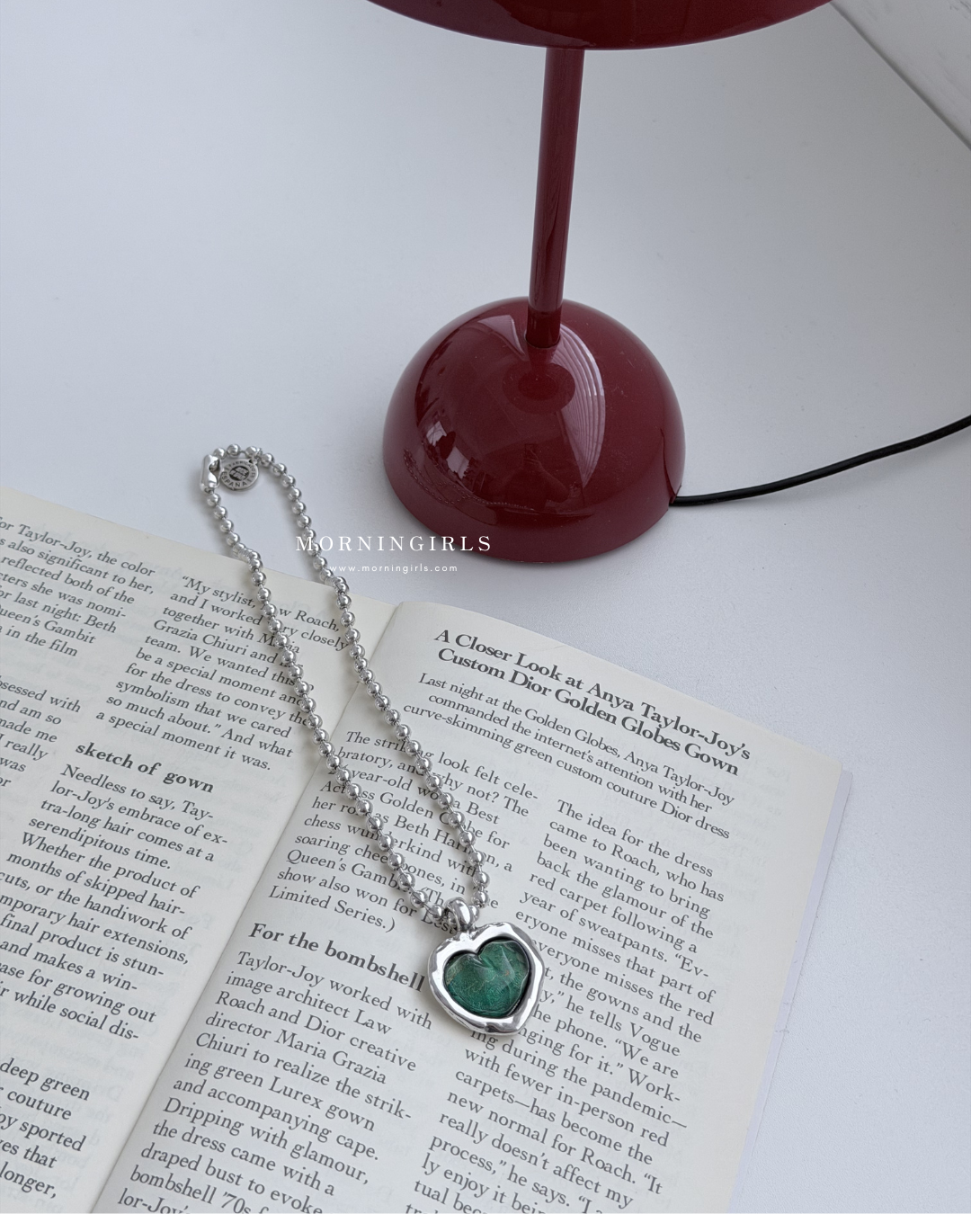 Otro Accesorio 西班牙手工飾物 - Galaxy Heart Necklace [NEW ITEM! 顏色超美極推薦]