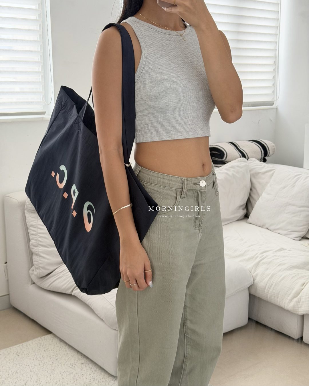 A.P.C. X Asics Tote Bag［絕美運動品牌聯名 法式簡約感］