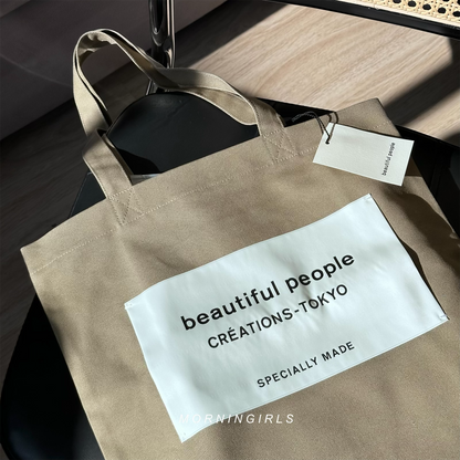 Beautiful People Tote Bag 4色入