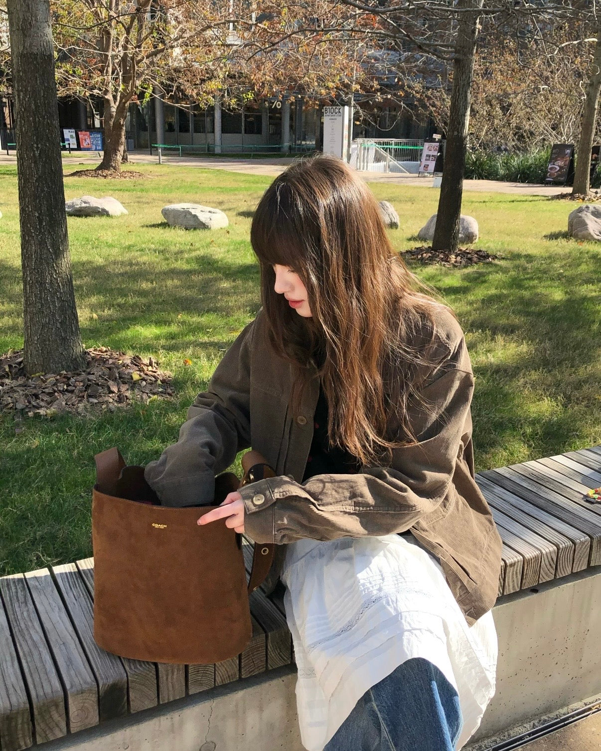 Coach Bleecker bucket bag 水桶袋［大尺寸］