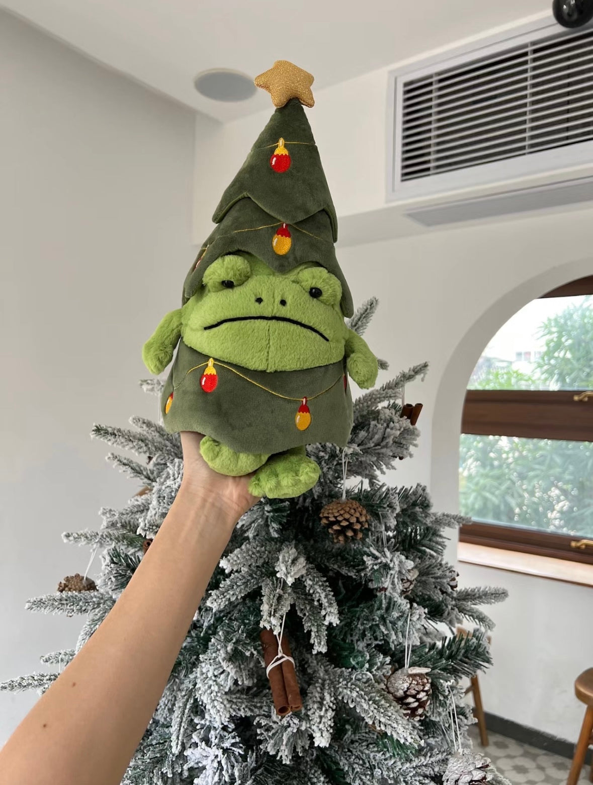 Jellycat Christmas Tree Ricky Rain Frog 雨蛙聖誕樹 [醜萌可愛大推]