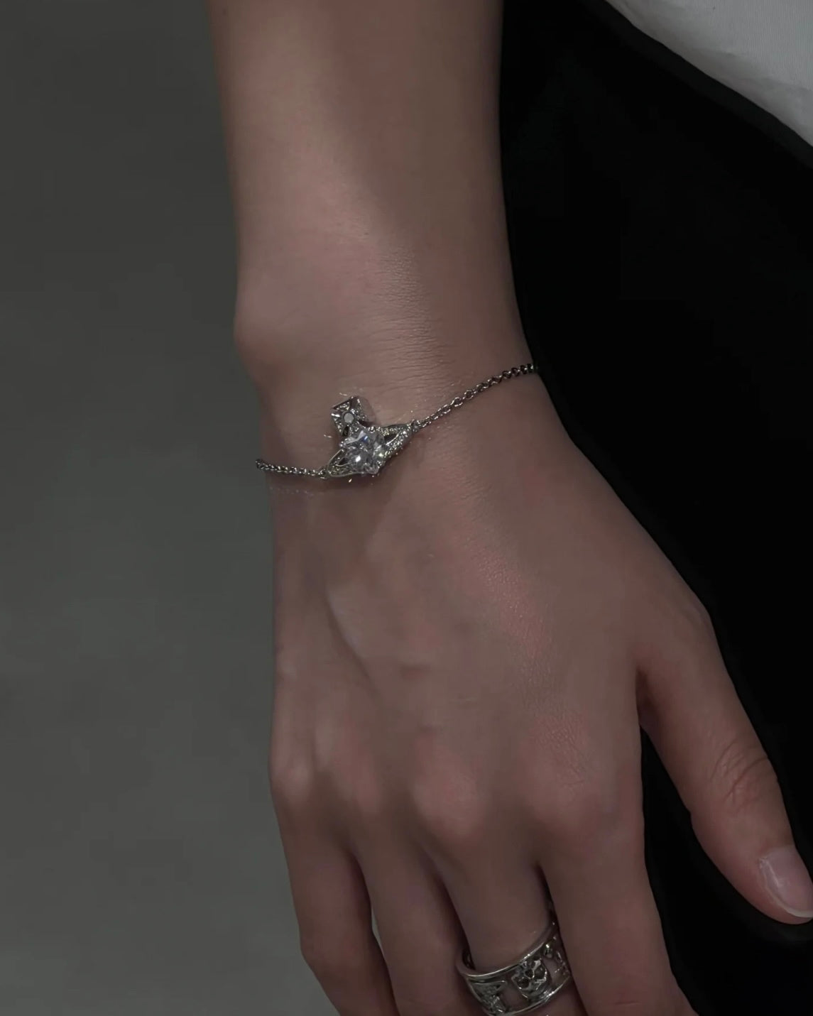 Vivienne Westwood Ariella Bracelet 愛心閃鑽手鏈 [超夢幻♡數量有限]
