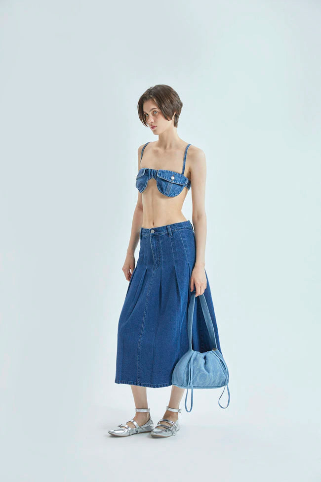 Gentlewoman Denim Dumpling Bag 牛仔