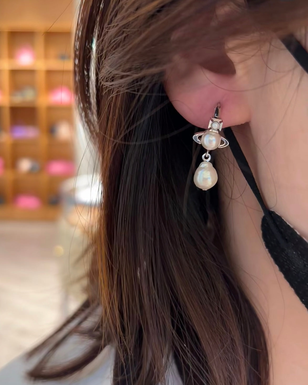 Vivienne Westwood Inass Earrings 可拆卸兩戴珍珠耳環!  [最新上架! 限時優惠中!]