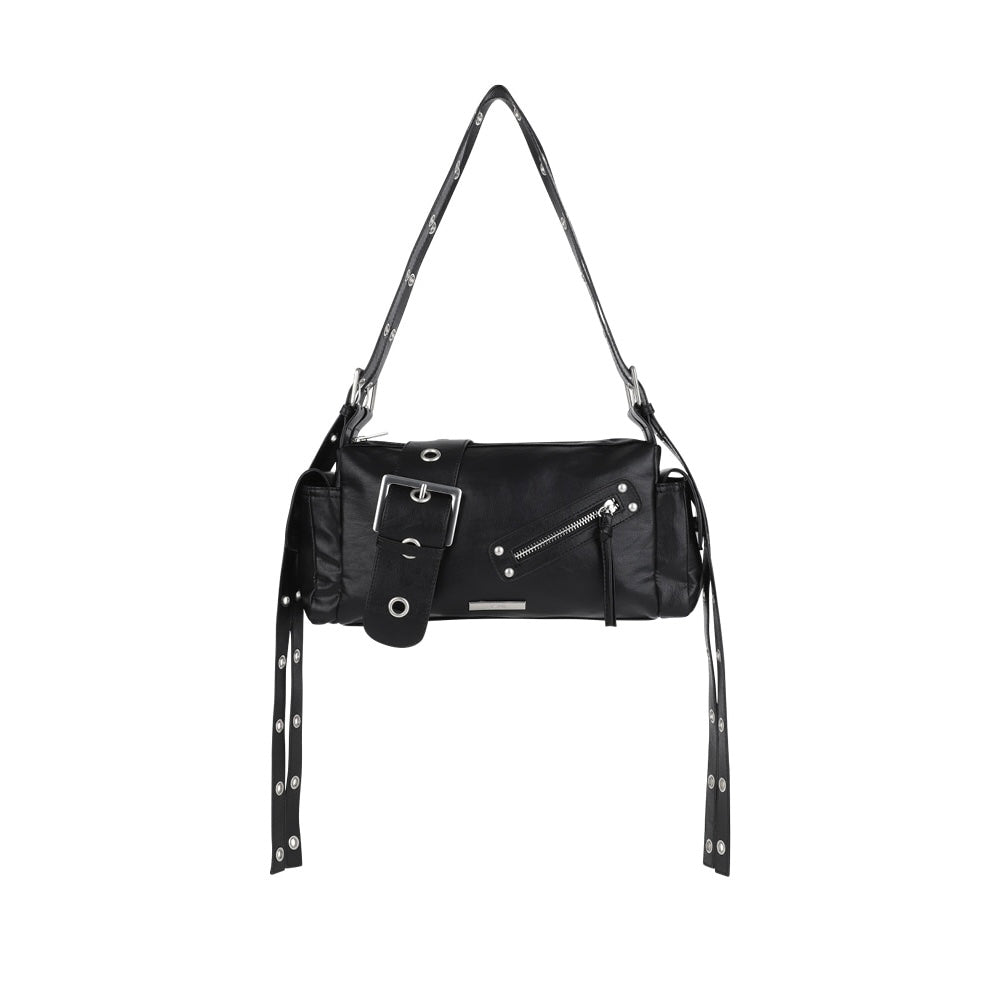 韓國選物🇰🇷Asur Big Buckle Belt Shoulder Bag 大皮帶扣腋下袋［超有個性型格袋款 肩帶可自由調教長度］