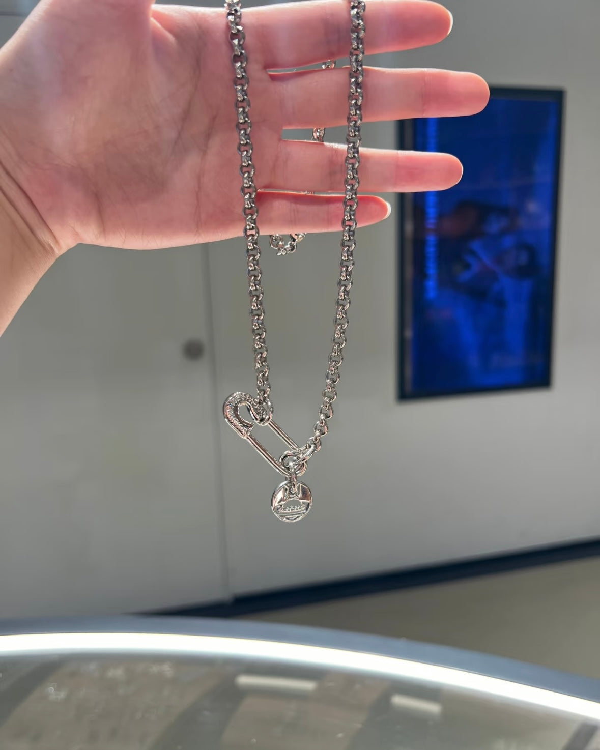 Vivienne Westwood Imogene Necklace with Buckle [Unisex