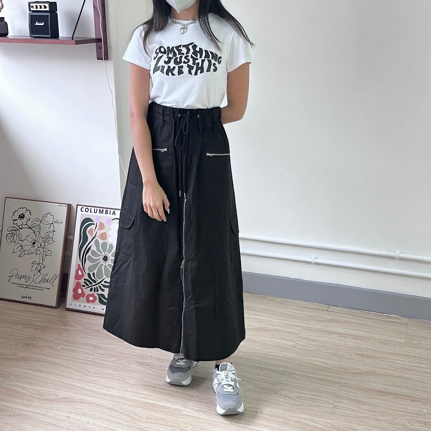 Sok Sok Half Zip Cargo Skirt ［推介!!］[門市搬遷清貨限時優惠$249!]