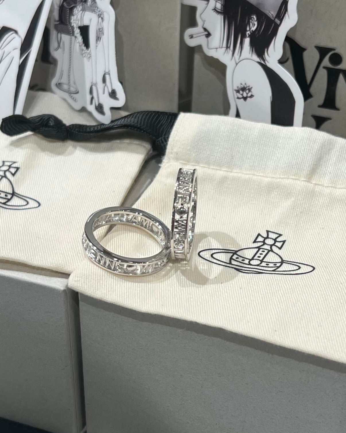 Vivienne Westwood Westminster Ring 簡單設計超適合情侶戎[925純銀 可基本濕水!]